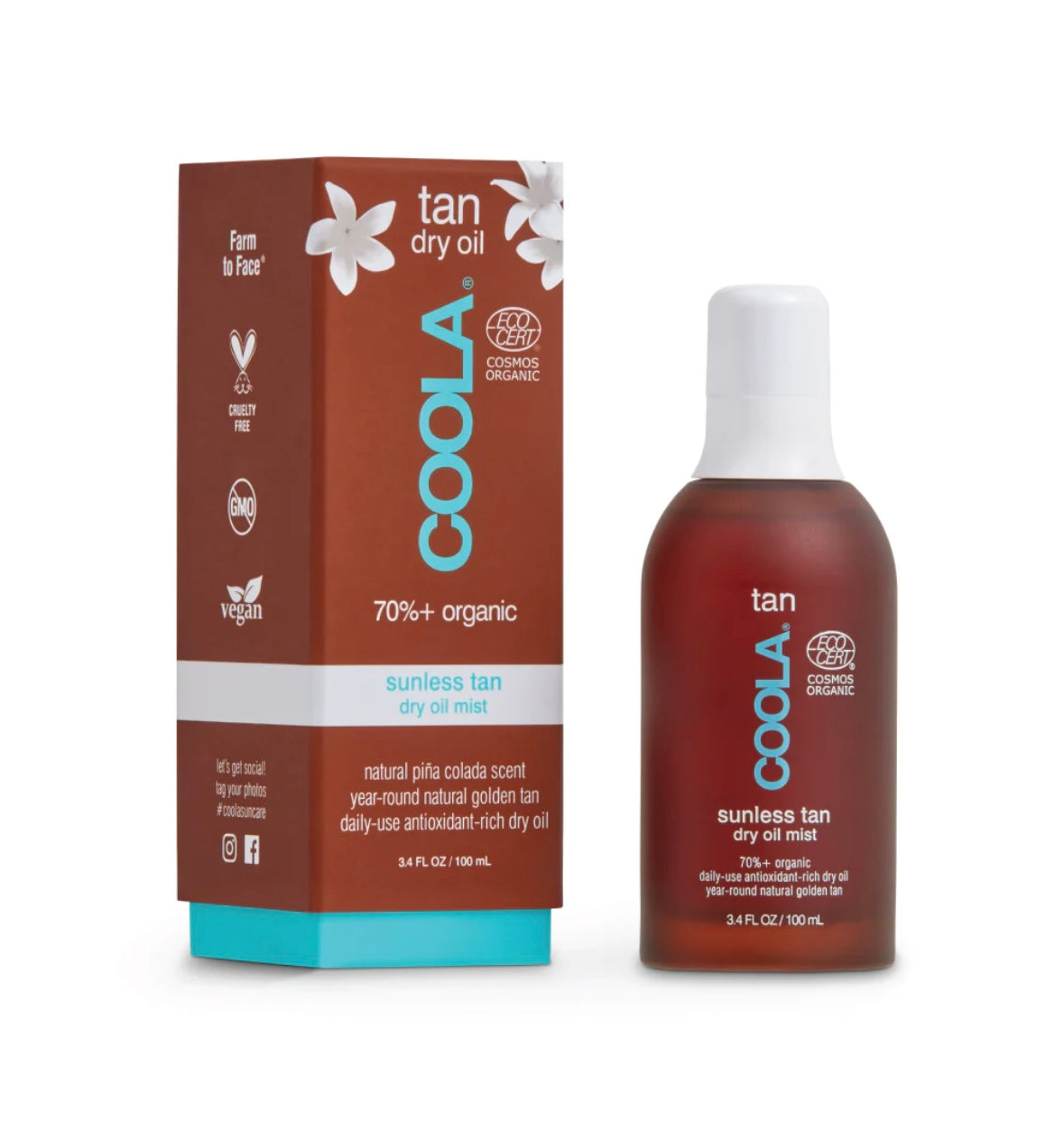 Coola Sunless Tan Dry Oil Mist 3.4oz