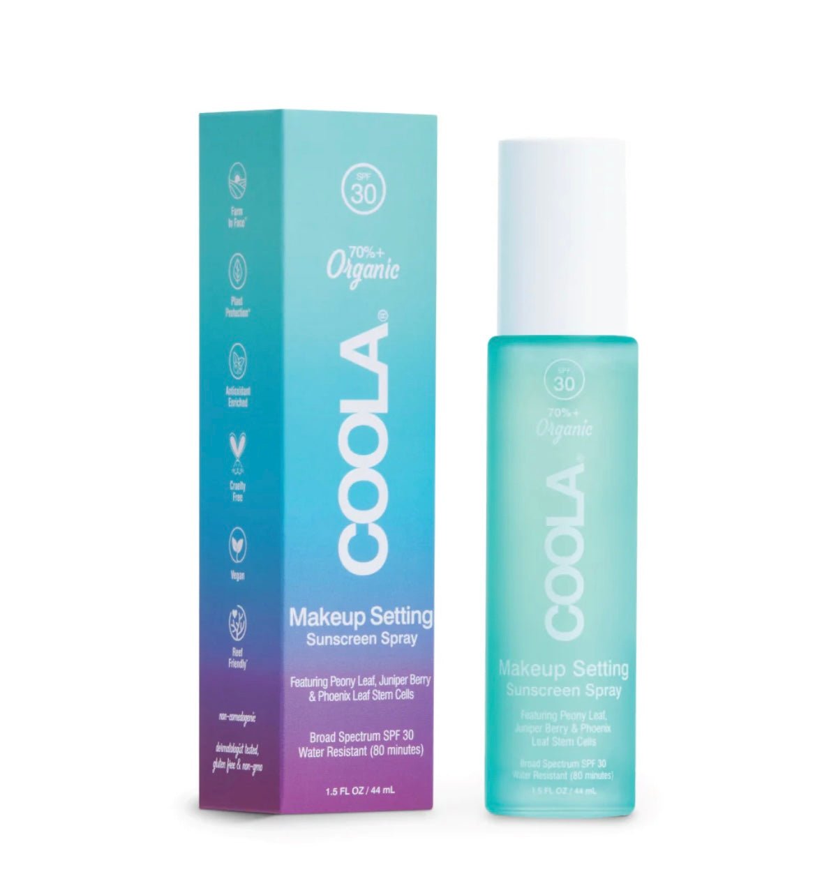 Coola Make up setting spray SPF 30