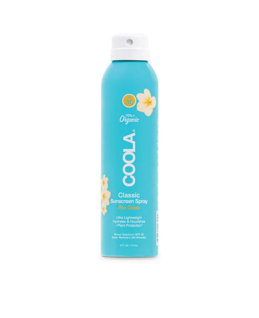 Coola CLASSIC BODY PINA COLADA Spray SPF 30 6oz Organic