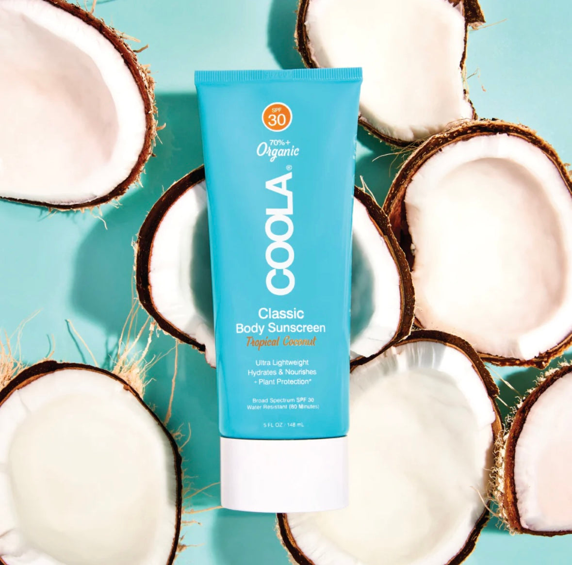 Coola Classic Body Sunscreen Tropical Coconut lotion SPF 30