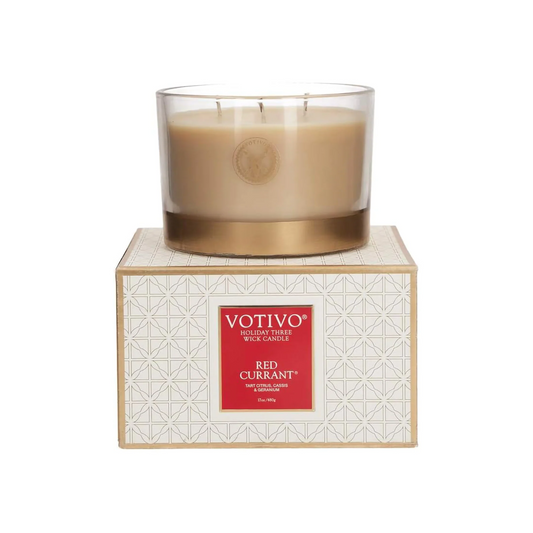 Votivo 3 wick Candle