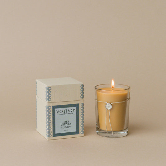 Votivo Grey Vetiver Candle