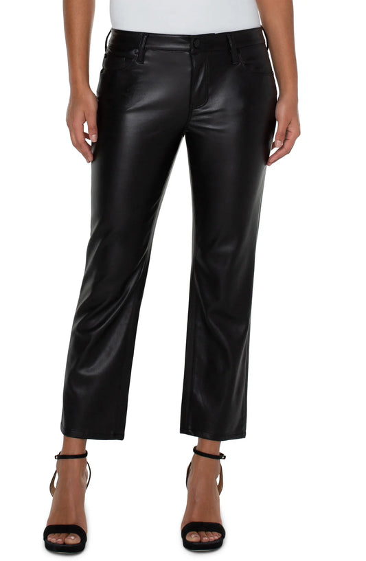 Liverpool Kennedy Crop Faux Leather