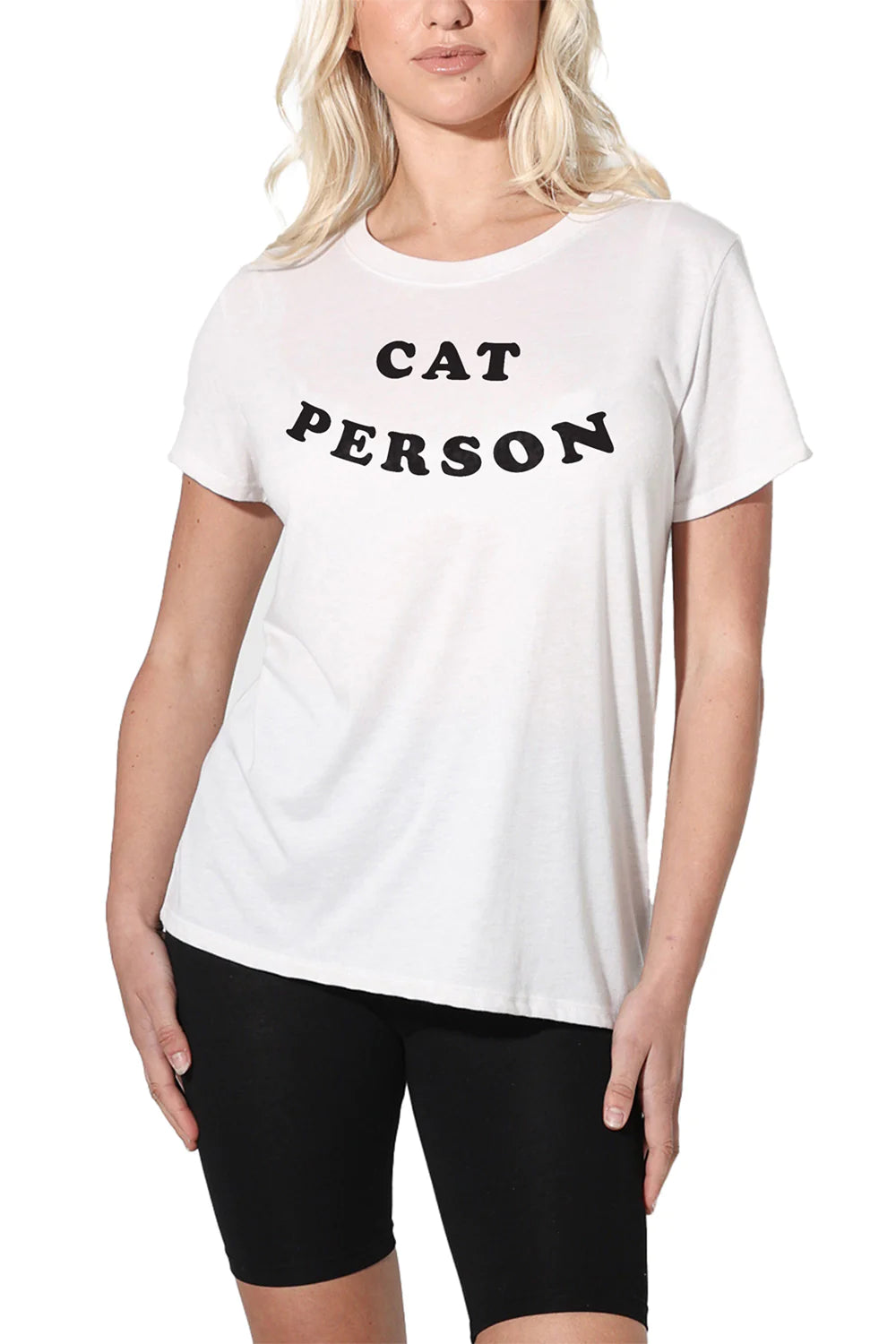 Suburban Riot Cat Person Tee