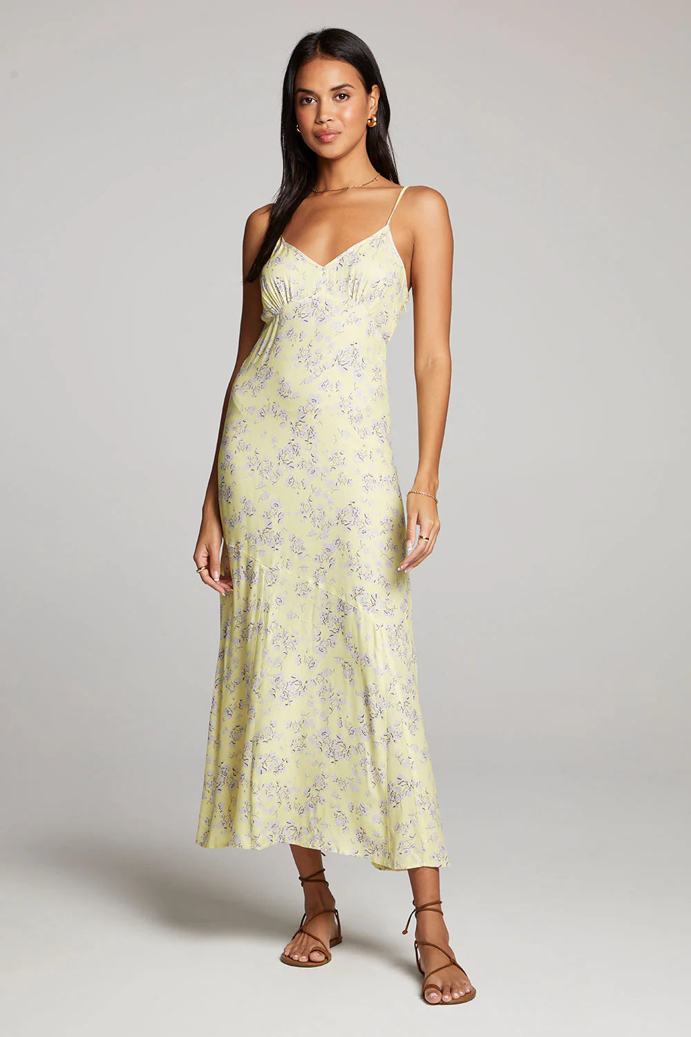 Saltwater Luxe Midi Dress Sunglow