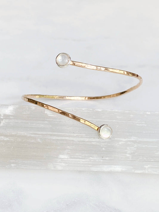 Bonnie Boardman Mother Of Pearl Wrap Cuff