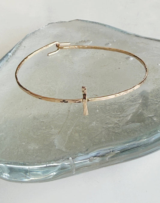 Bonnie Boardman Modern Cross Cuff GF