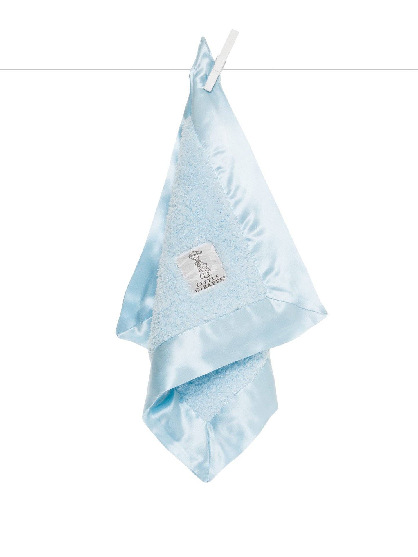 Chenille Blanky: Silver