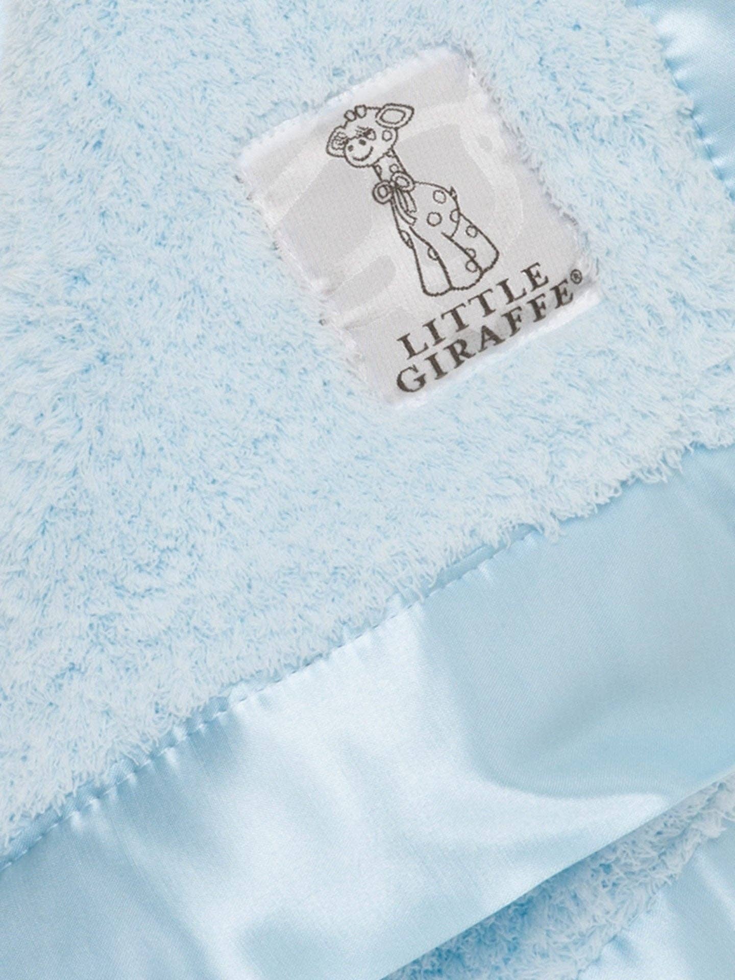 Chenille Blanky: Silver