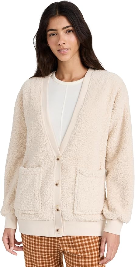 Pj Salvage Shearling Cardigan