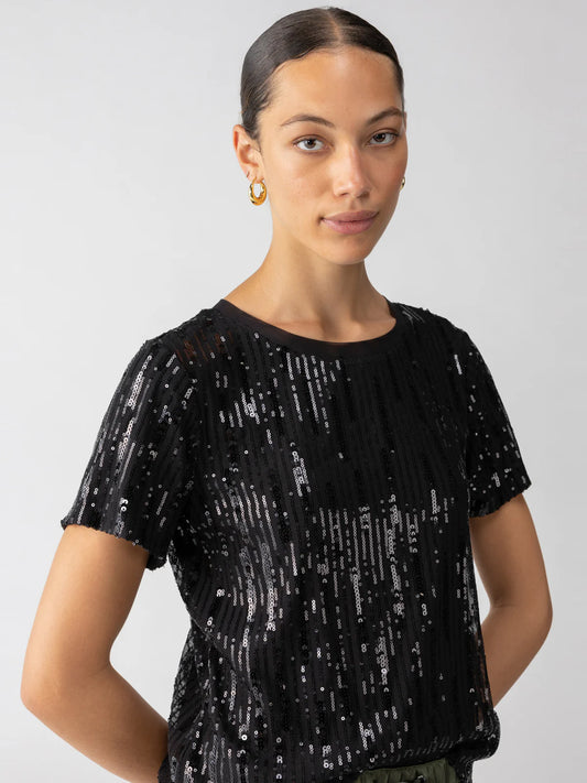 Sanctuary Sequin Perfect Tee