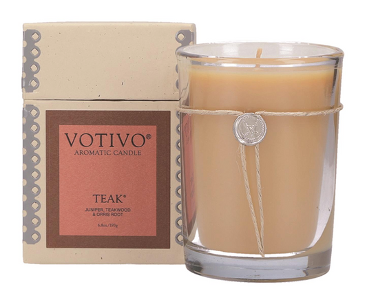 Votivo Teak Candle
